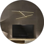 لوستر مدرن طرح درختی 3 عددی کد00112 - خرید بهترین کیفیت و قیمت در فروشگاه فروشگاه روشنایی دلوری