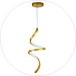 لوستر مدرن طرح فر قطر سی سانتی اس ام دی کد00118 - خرید بهترین کیفیت و قیمت در فروشگاه فروشگاه روشنایی دلوری