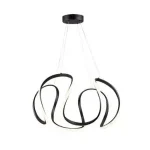 لوستر مدرن طرح گل پایه بلند قطر 50 سانتی کد00119 - خرید بهترین کیفیت و قیمت در فروشگاه فروشگاه روشنایی دلوری