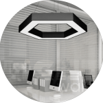 لوستر سقفی طرح شش ضلعی کد00272 - خرید بهترین کیفیت و قیمت در فروشگاه فروشگاه روشنایی دلوری