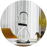 آباژور رومیزی مدرن طرح فضایی کد00300 - خرید بهترین کیفیت و قیمت در فروشگاه فروشگاه روشنایی دلوری