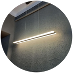 لوستر خطی اداری پلکسی دو طرفه کد00314 - خرید بهترین کیفیت و قیمت در فروشگاه فروشگاه روشنایی دلوری