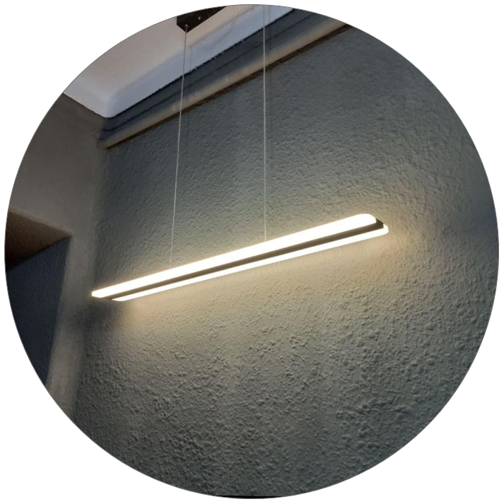 لوستر خطی اداری پلکسی دو طرفه کد00314 - خرید بهترین کیفیت و قیمت در فروشگاه فروشگاه روشنایی دلوری