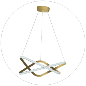 لوستر سقفی مدرن مثلث فضایی 50 سانتی کد00332 - خرید بهترین کیفیت و قیمت در فروشگاه فروشگاه روشنایی دلوری