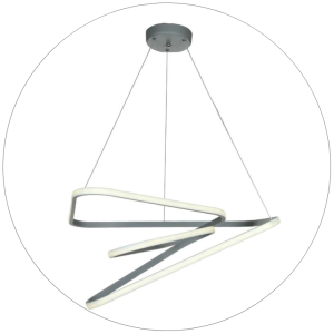 لوستر سقفی مدرن مربع فضایی کد 00333 - خرید بهترین کیفیت و قیمت در فروشگاه فروشگاه روشنایی دلوری