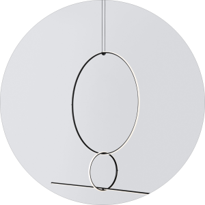 لوستر سقفی طرح بیضی ودایره کد00339 - خرید بهترین کیفیت و قیمت در فروشگاه فروشگاه روشنایی دلوری