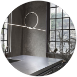 لوستر سقفی طرح دایره و خط کد00343 - خرید بهترین کیفیت و قیمت در فروشگاه فروشگاه روشنایی دلوری