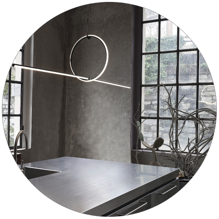 لوستر سقفی طرح دایره و خط کد00343 - خرید بهترین کیفیت و قیمت در فروشگاه فروشگاه روشنایی دلوری