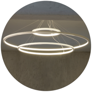 لوستر سقفی طرح دایره کد00346 - خرید بهترین کیفیت و قیمت در فروشگاه فروشگاه روشنایی دلوری