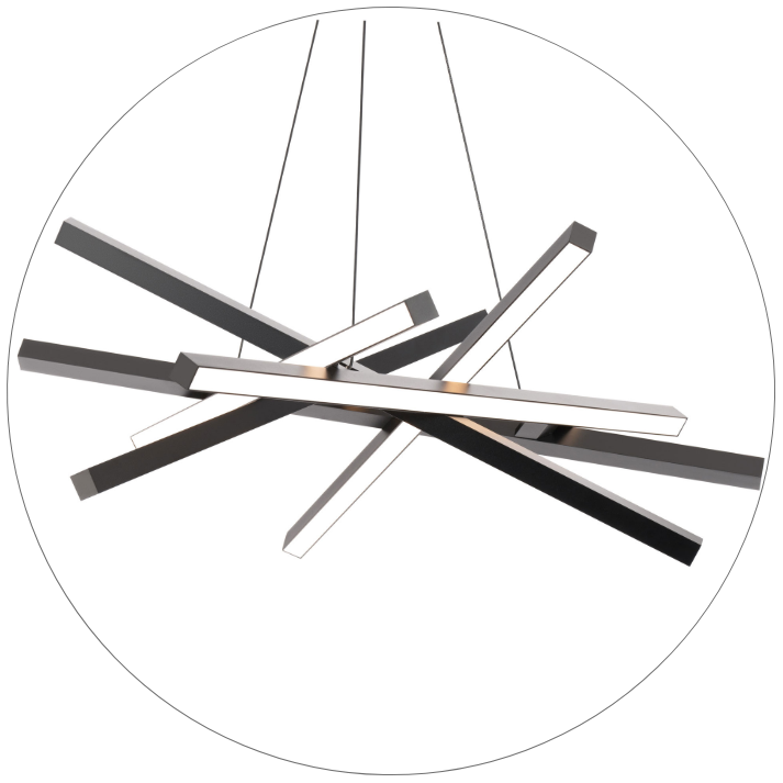 لوستر سقفی طرح خطی کد00353 - خرید بهترین کیفیت و قیمت در فروشگاه فروشگاه روشنایی دلوری