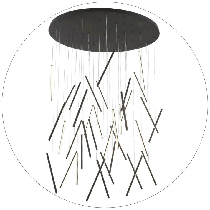 لوستر سقفی طرح خطی کد00354 - خرید بهترین کیفیت و قیمت در فروشگاه فروشگاه روشنایی دلوری