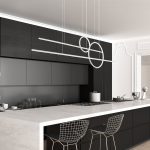 لوستر سقفی طرح دایره و خط کد00355 - خرید بهترین کیفیت و قیمت در فروشگاه فروشگاه روشنایی دلوری