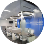 لوستر سقفی اداری حلقه ای لبه بلند قطر60سانتی کد 00361 - خرید بهترین کیفیت و قیمت در فروشگاه فروشگاه روشنایی دلوری