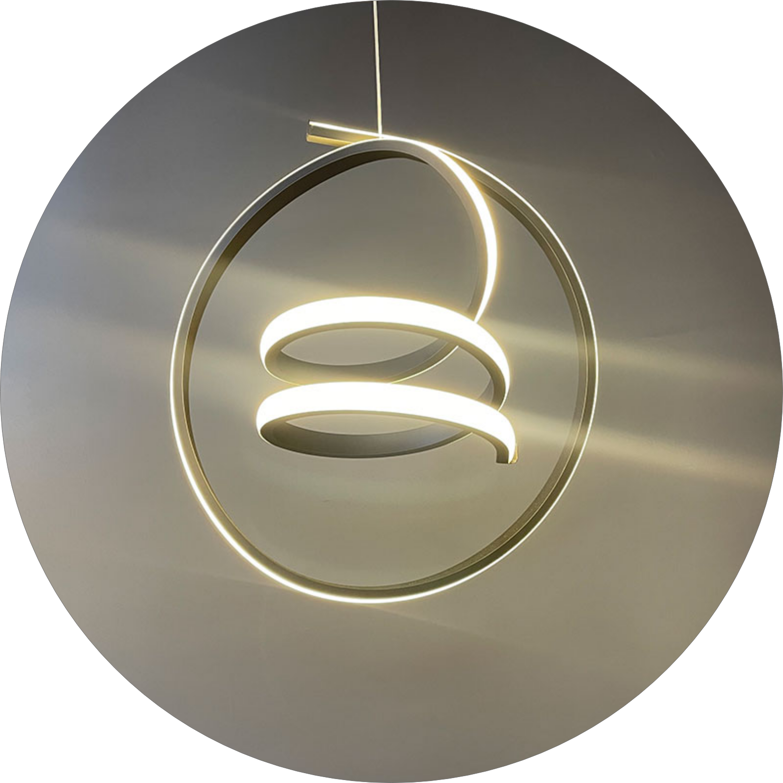 لوستر سقفی حلقه ای طرح دایره کد00370 - خرید بهترین کیفیت و قیمت در فروشگاه فروشگاه روشنایی دلوری