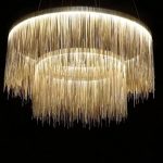 لوستر سقفی مدرن طرح زنجیر کد00371 - خرید بهترین کیفیت و قیمت در فروشگاه فروشگاه روشنایی دلوری