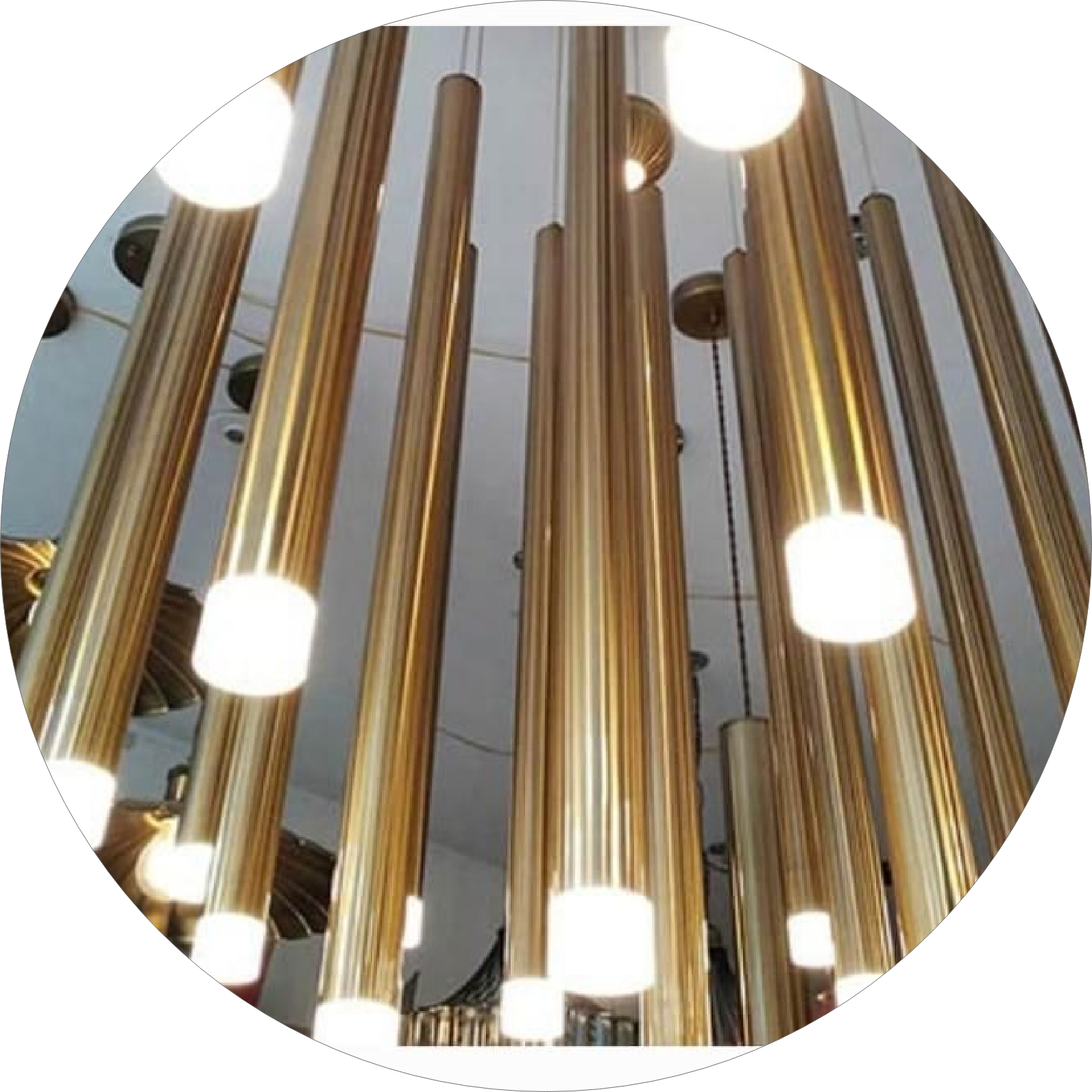 لوستر سقفی مدادی ته رزین 20شاخه کد00379 - خرید بهترین کیفیت و قیمت در فروشگاه فروشگاه روشنایی دلوری