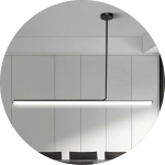 لوستر سقفی خطی کد 00381 - خرید بهترین کیفیت و قیمت در فروشگاه فروشگاه روشنایی دلوری