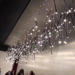 لوستر سقفی مدرن مدادی دو طرف نور کد00384 - خرید بهترین کیفیت و قیمت در فروشگاه فروشگاه روشنایی دلوری