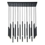 لوستر سقفی مدادی 20شاخه کد00385 - خرید بهترین کیفیت و قیمت در فروشگاه فروشگاه روشنایی دلوری