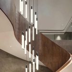 لوستر سقفی بلند میله ای تمام نور کد00388 - خرید بهترین کیفیت و قیمت در فروشگاه فروشگاه روشنایی دلوری