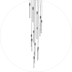 لوستر سقفی بلند میله ای تمام نور کد00388 - خرید بهترین کیفیت و قیمت در فروشگاه فروشگاه روشنایی دلوری