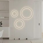 لوستر دیواری حلقه ای کد00390 - خرید بهترین کیفیت و قیمت در فروشگاه فروشگاه روشنایی دلوری