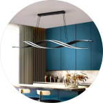 لوستر سقفی خطی طرح سه لاین کد00391 - خرید بهترین کیفیت و قیمت در فروشگاه فروشگاه روشنایی دلوری