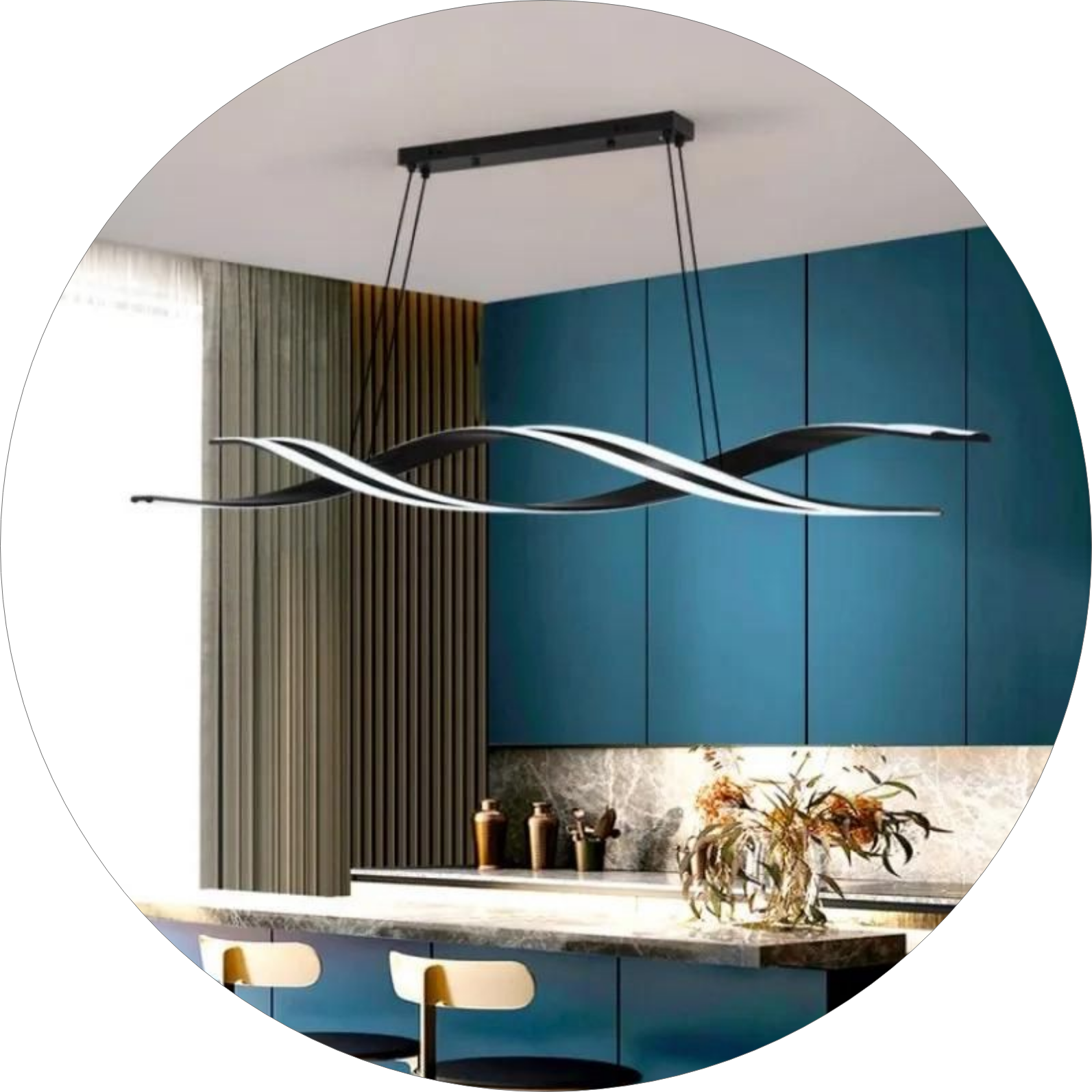 لوستر سقفی خطی طرح سه لاین کد00391 - خرید بهترین کیفیت و قیمت در فروشگاه فروشگاه روشنایی دلوری