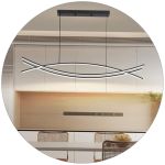 لوستر سقفی خطی سه لاین کد00407 - خرید بهترین کیفیت و قیمت در فروشگاه فروشگاه روشنایی دلوری