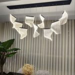 لوستر سقفی خطی پلکسی گلاس کد00408 - خرید بهترین کیفیت و قیمت در فروشگاه فروشگاه روشنایی دلوری