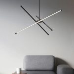 لوستر خطی اداری سایز 1 متری لبه 10 سانت دهنه3 سانت کد L00414 - خرید بهترین کیفیت و قیمت در فروشگاه فروشگاه روشنایی دلوری