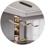 لوستر سقفی خطی سه لاین کد00416 - خرید بهترین کیفیت و قیمت در فروشگاه فروشگاه روشنایی دلوری