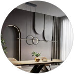 لوستر سقفی خطی کد00422 - خرید بهترین کیفیت و قیمت در فروشگاه فروشگاه روشنایی دلوری