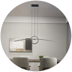 لوستر سقفی مدرن خطی کد00427 - خرید بهترین کیفیت و قیمت در فروشگاه فروشگاه روشنایی دلوری