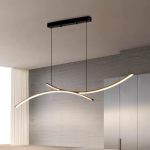 لوستر سقفی خطی طرح تیک 120 سانتی کد00431 - خرید بهترین کیفیت و قیمت در فروشگاه فروشگاه روشنایی دلوری