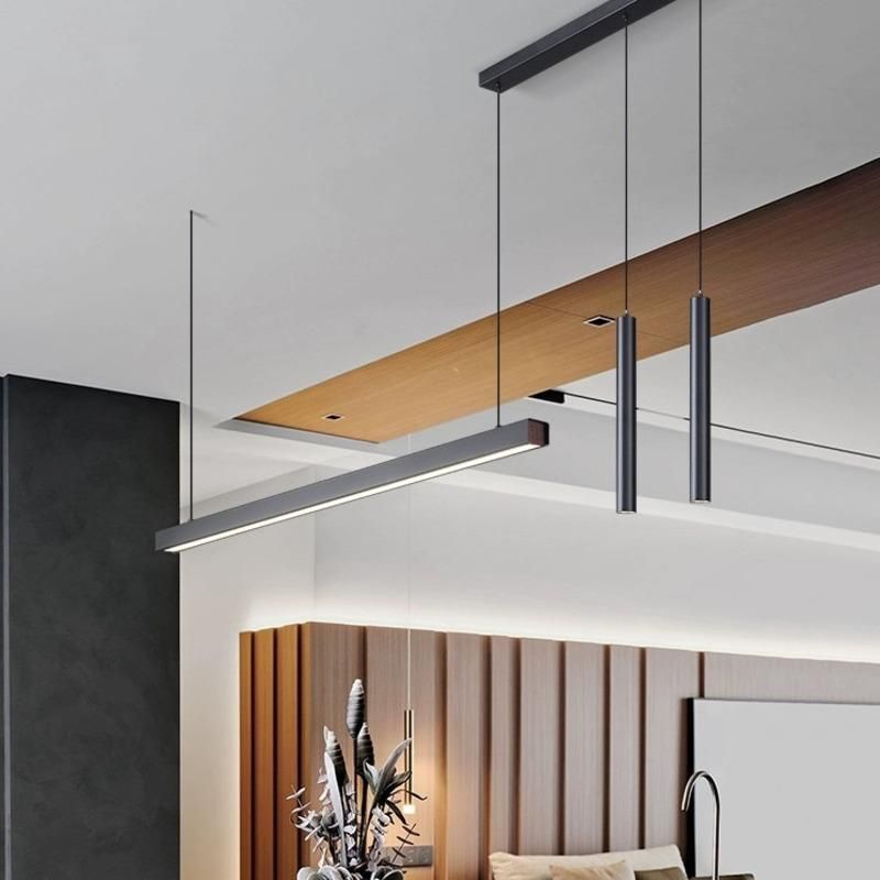 لوستر سقفی مدرن خطی میله ایی 1 متری کد00432 - خرید بهترین کیفیت و قیمت در فروشگاه فروشگاه روشنایی دلوری