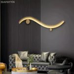 لوستر دیواری طرح کمان 120 سانتی کد00440 - خرید بهترین کیفیت و قیمت در فروشگاه فروشگاه روشنایی دلوری