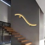 لوستر دیواری طرح کمان 120 سانتی کد00440 - خرید بهترین کیفیت و قیمت در فروشگاه فروشگاه روشنایی دلوری