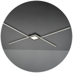 لوستر سقفی بدون اویز کد00444 - خرید بهترین کیفیت و قیمت در فروشگاه فروشگاه روشنایی دلوری