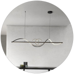 لوستر سقفی خطی مدرن کد00445 - خرید بهترین کیفیت و قیمت در فروشگاه فروشگاه روشنایی دلوری