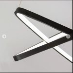 لوستر مدرن سقفی طرح مثلث فضایی کد 00451 - خرید بهترین کیفیت و قیمت در فروشگاه فروشگاه روشنایی دلوری