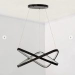 لوستر مدرن سقفی طرح مثلث فضایی کد 00451 - خرید بهترین کیفیت و قیمت در فروشگاه فروشگاه روشنایی دلوری