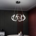 لوستر سقفی مدرن طرح ژاله 60 سانتی کد00452 - خرید بهترین کیفیت و قیمت در فروشگاه فروشگاه روشنایی دلوری