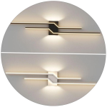 لوستر دیواری خطی مدرن کد00484 - خرید بهترین کیفیت و قیمت در فروشگاه فروشگاه روشنایی دلوری