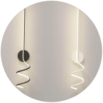 لوستر دیواری مدرن طرح فر کد00486 - خرید بهترین کیفیت و قیمت در فروشگاه فروشگاه روشنایی دلوری