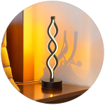 آباژور رو میزی مدرن فنری کد00494 - خرید بهترین کیفیت و قیمت در فروشگاه فروشگاه روشنایی دلوری