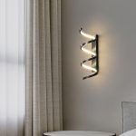 لوستر دیواری مدرن طرح فنری کد00503 - خرید بهترین کیفیت و قیمت در فروشگاه فروشگاه روشنایی دلوری