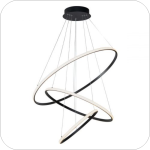 لوستر مدرن حلقه ایی 3 طبقه کد0073 - خرید بهترین کیفیت و قیمت در فروشگاه فروشگاه روشنایی دلوری