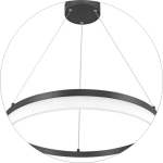 لوستر مدرن حلقه ای 1 طبقه پلکسی لبه بلند کد0079 - خرید بهترین کیفیت و قیمت در فروشگاه فروشگاه روشنایی دلوری