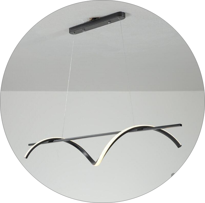 لوستر مدرن سقفی خطی طرح فر کد00212 - خرید بهترین کیفیت و قیمت در فروشگاه فروشگاه روشنایی دلوری